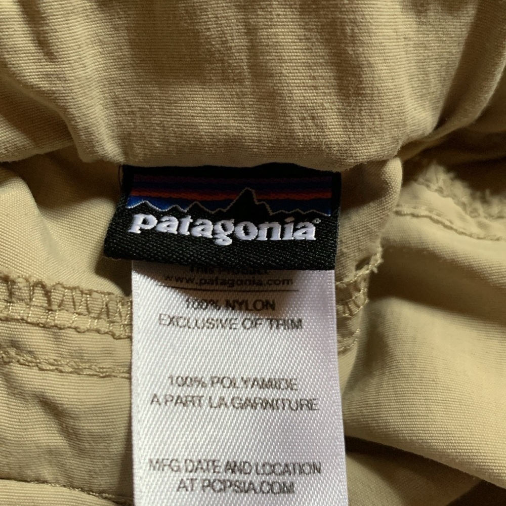 Patagonia GI III nylon shorts Khaki color Men’s Size Small - Picture 11 of 13